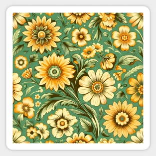 Yellow Flowers Sticker